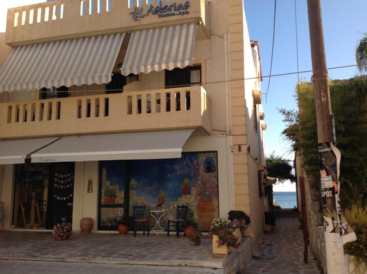 Asterias Studios & Apartments Kalyves Bagian luar foto
